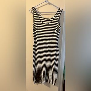 Nautical Vibes! Sleeveless Stretchy Maxi-Dress